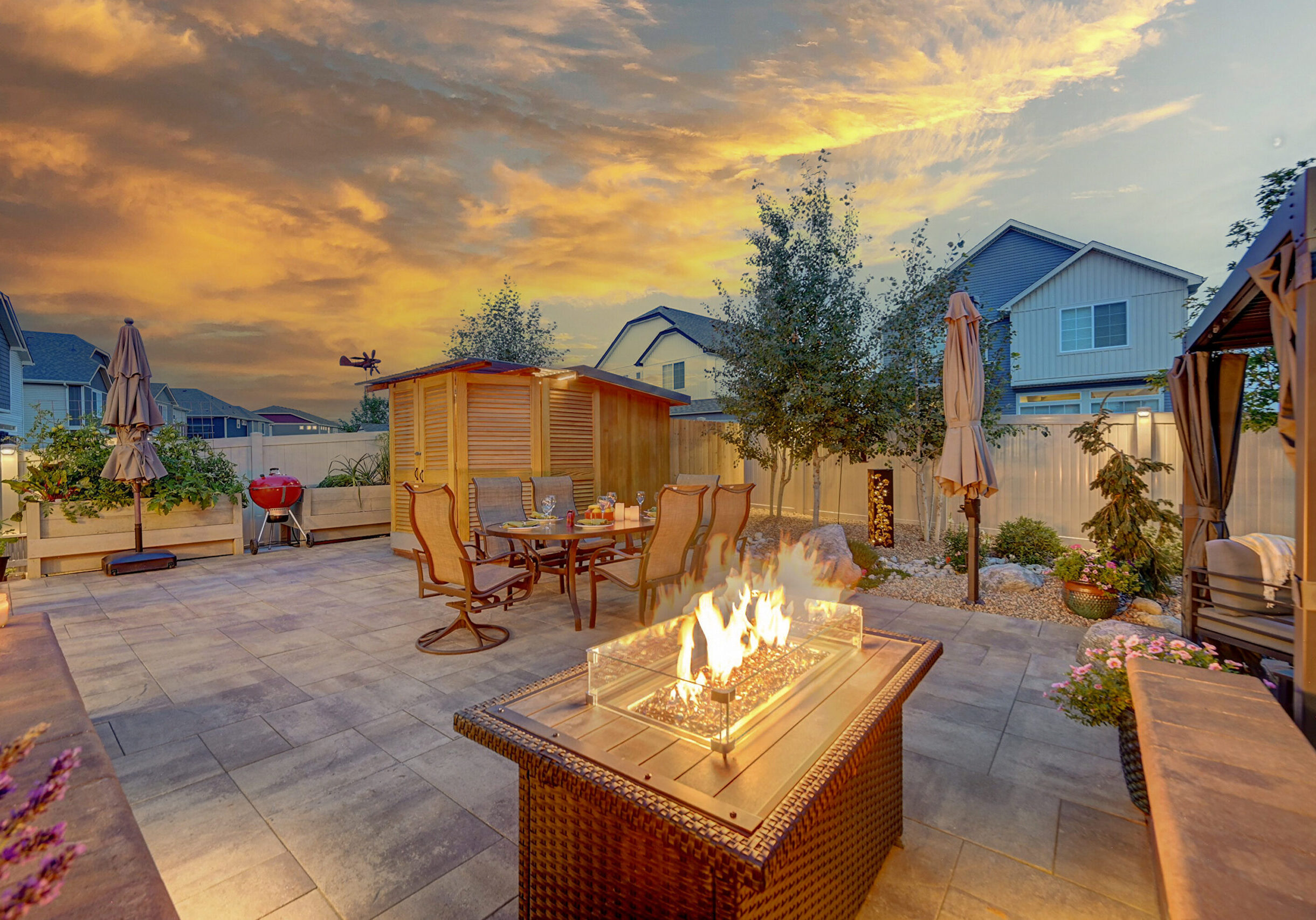 Custom landscape installation and hardscaping in Boulder CO